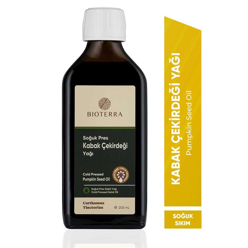 Bioterra Kabak Çekirdeği Yağı 200 Ml