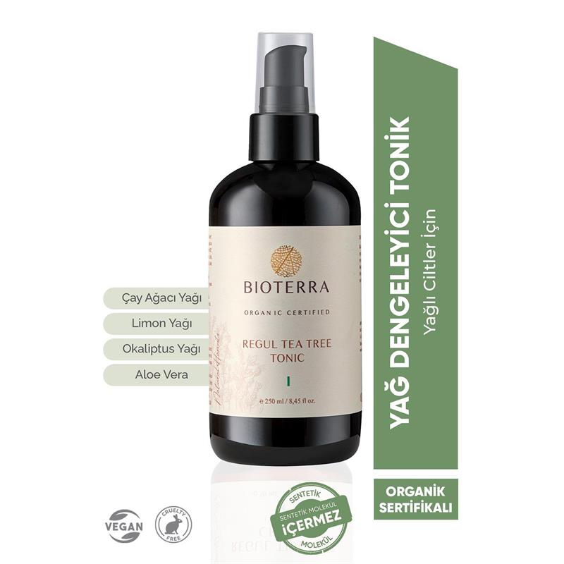 Bioterra Organik Regul Çay Ağacı Tonik 250 Ml