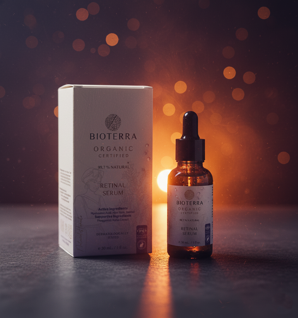 Bioterra Organik Retinal Serum & Hyaluronik Asit 30 ml