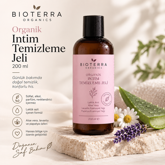 Bioterra Organik Intim Temizleme Jeli 200 ml