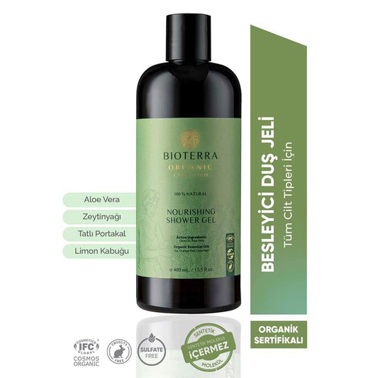 Bioterra Organik Besleyici Duş Jeli 400 Ml