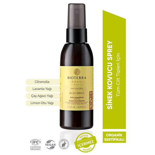 Bioterra Organik Buzz Sprey 125 Ml