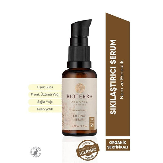 Bioterra Organik Lifting Yüz Serumu 30 Ml