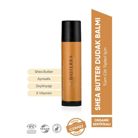 Bioterra Organik Shea Butter Dudak Balmı 5 Ml