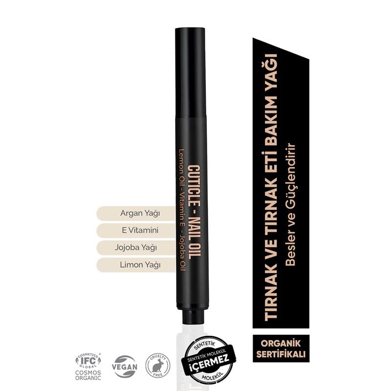 Bioterra Organik Tırnak Ve Tırnak Eti Bakım Yağı 2,8 Ml